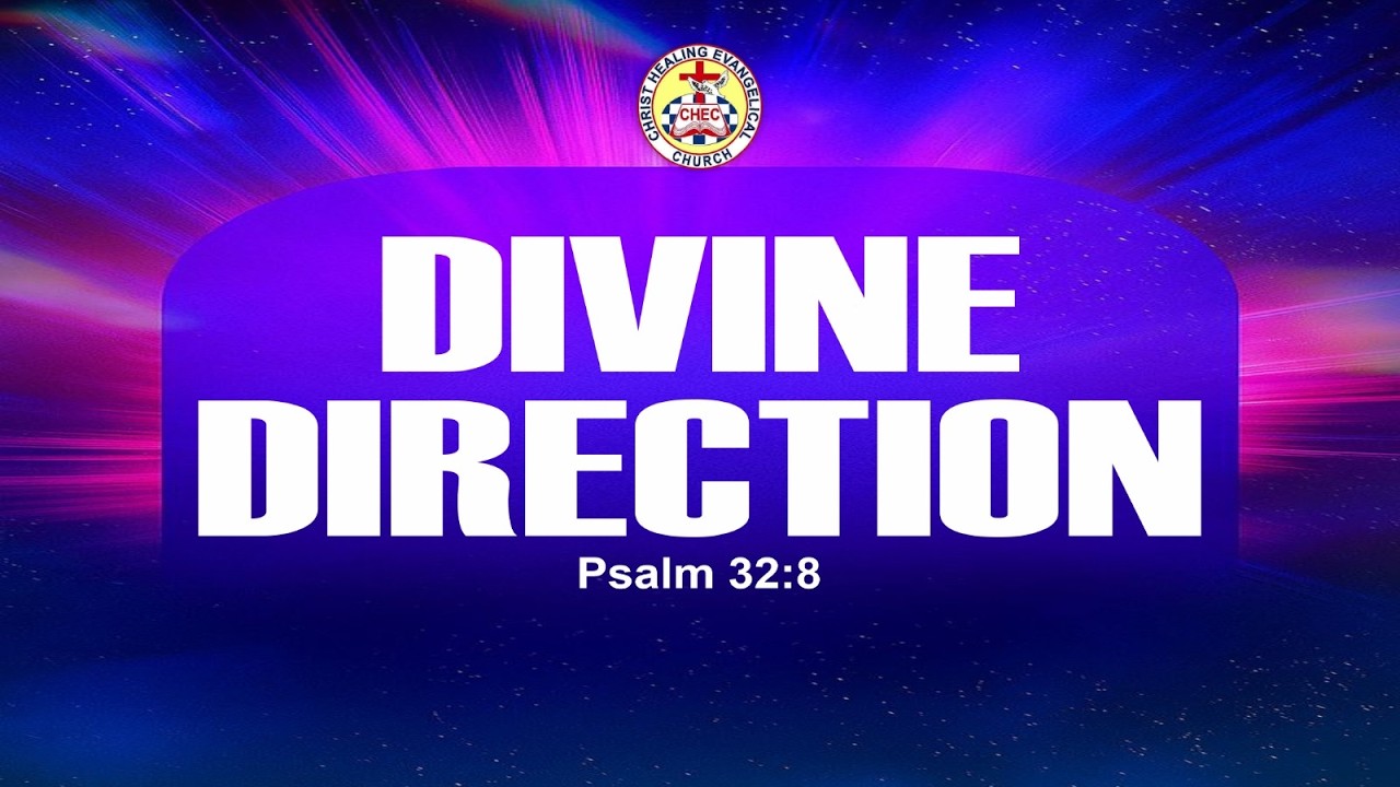 DIVINE DIRECTION (PSALM 32:8)