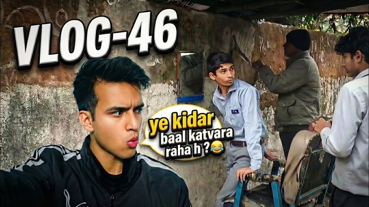 ITM dehradun ke bacche ne katvaye baal 😂 , VLOG-46