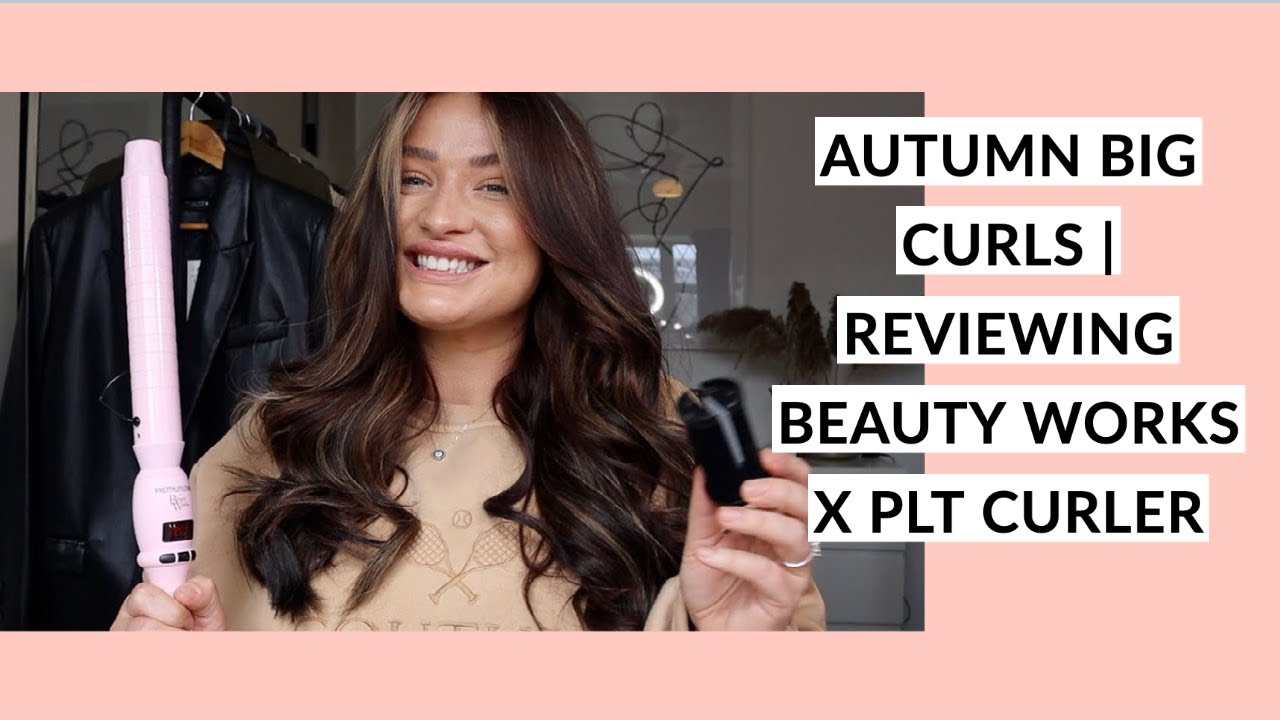 🍁AUTUMN BIG CURLS | REVIEWING BEAUTY WORKS X PLT CURLER | EMILY LUCY RAJCH 🍂