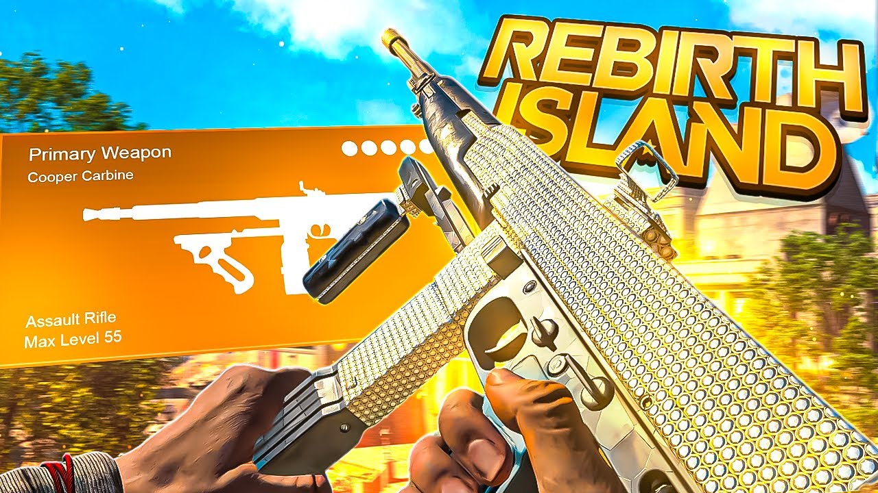 the BEST COOPER CARBINE CLASS on REBIRTH ISLAND🔥! (Vanguard Warzone)