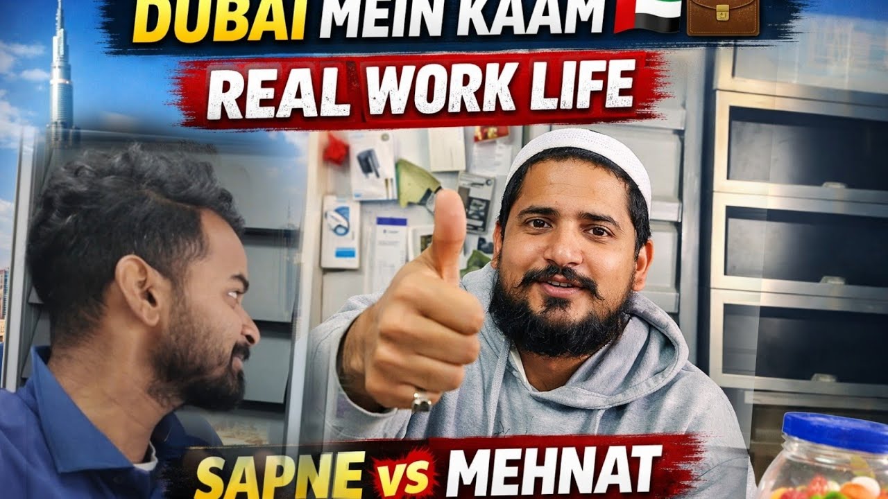 SAPNE vs MEHNAT  “Log sirf Dubai dekhte hain… hum kaam bhi dikhate hain 💼