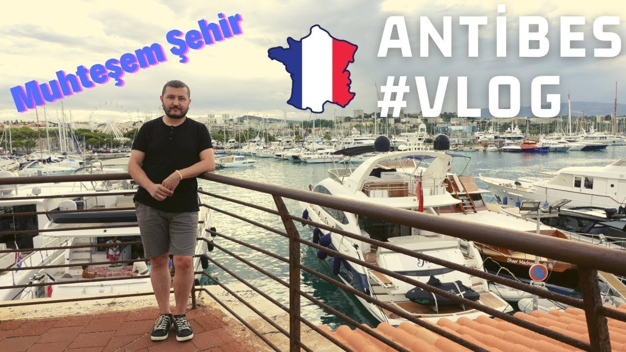 Antibes 🇫🇷 Fransa : Bu Şehir Muhteşem #vlog