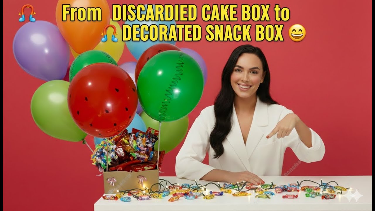 DONT THROW AWAY CAKE BOXES!🛑SEE THIS TRANSFORMATHION!😱