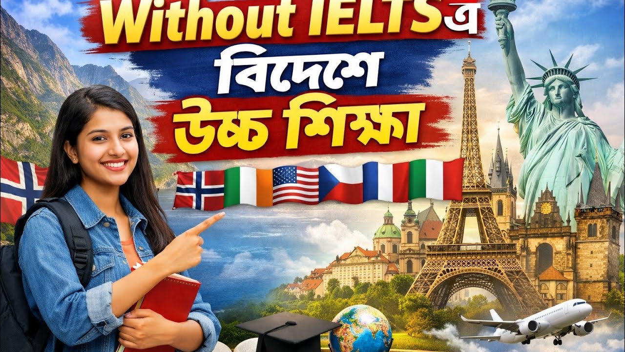 Without IELTS এ বিদেশে উচ্চ শিক্ষা!! আসলেই কি সম্ভব..!!