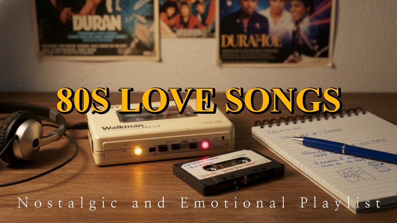 Emotional & Nostalgic 80s Music &ndash; 80s Love Songs on Cassette Tape Mix