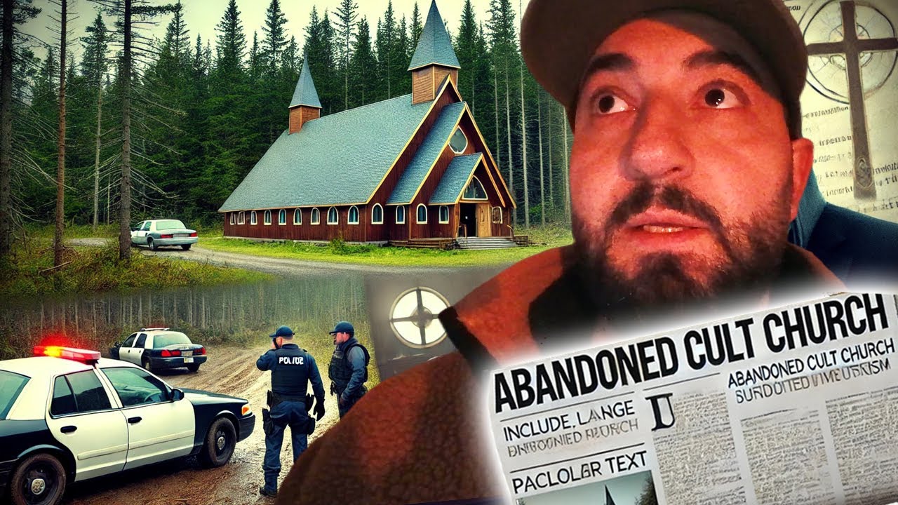 EXPLORING A TERRIFYING HAUNTED ABANDONED CULT OWNED CHURCH!