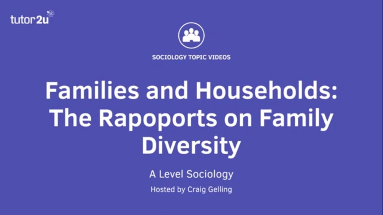 Rappoports on Family Diversity | A Level Sociology - Families