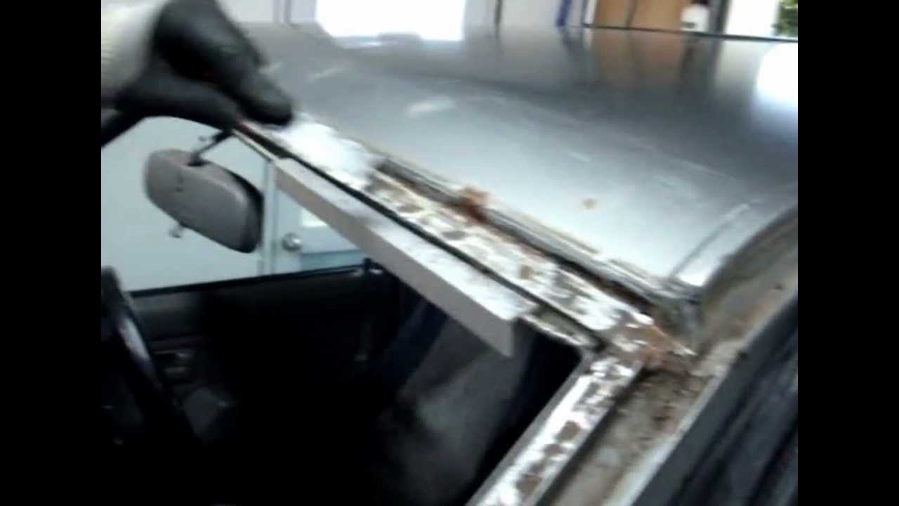 rust around windscreen repairs (lesson)