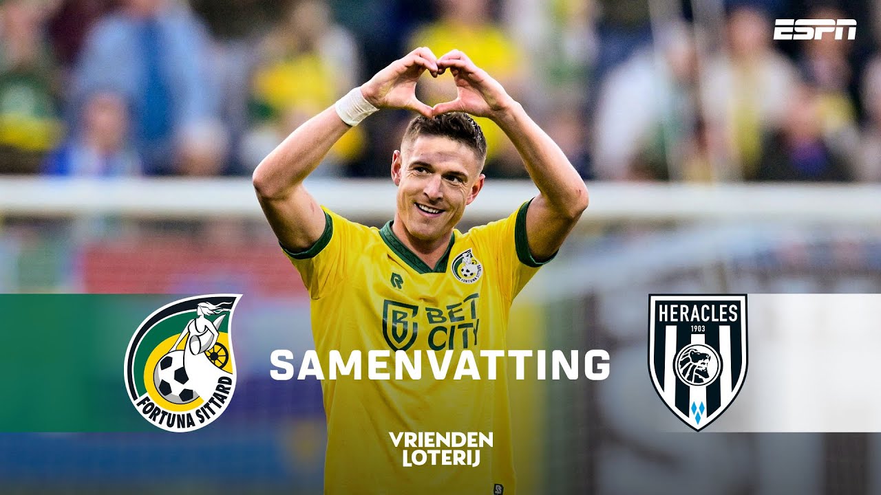 🤕 Alen Halilović krijgt FLINKE TIK, Mats Rots ontsnapt aan ROOD⁉️🟥 | Samenvatting Fortuna - Heracles