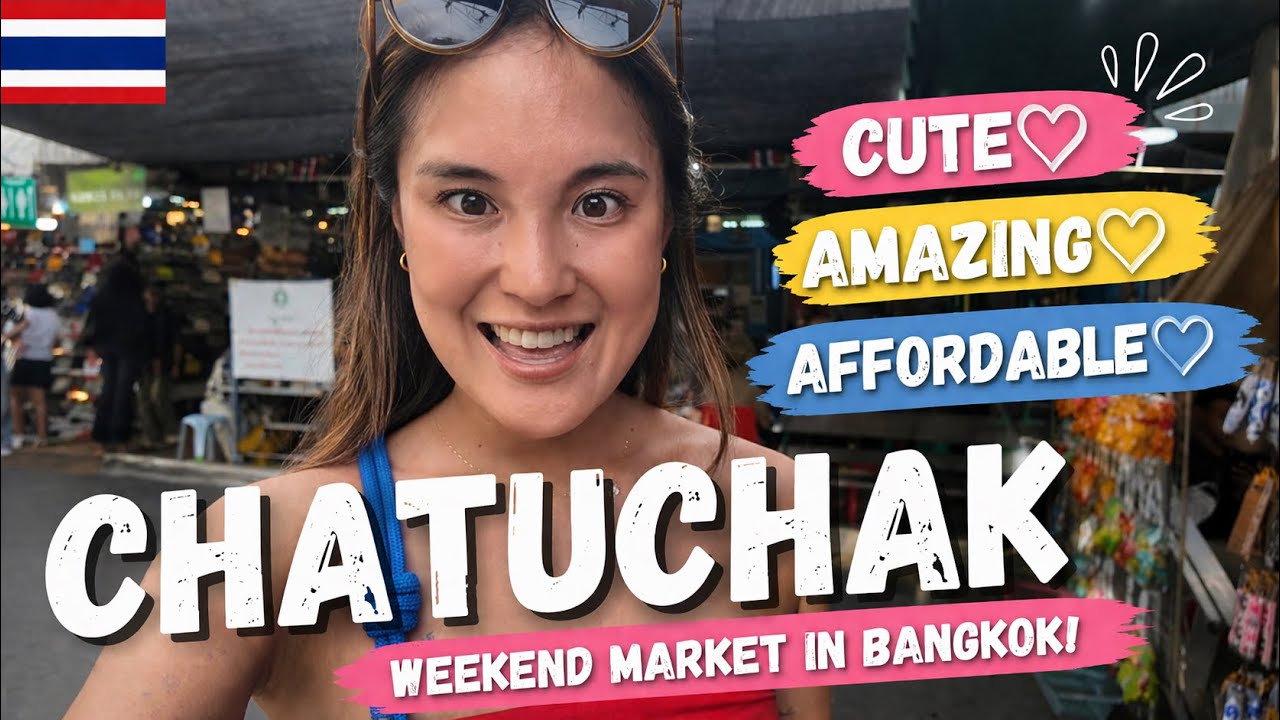 チャトゥチャックマーケットShopping💗3時間あっても足りないバンコクの巨大市場