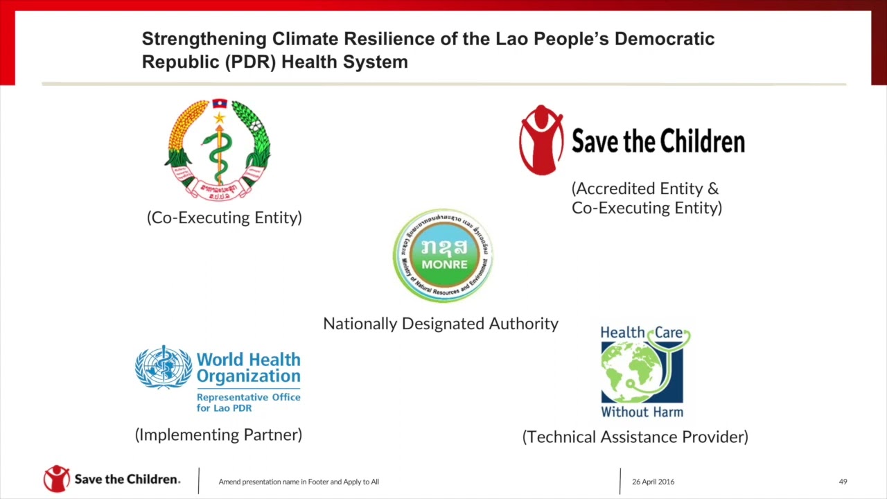 Funding Climate Resilient WASH in HCF - an Overview of the Green Climate Fund