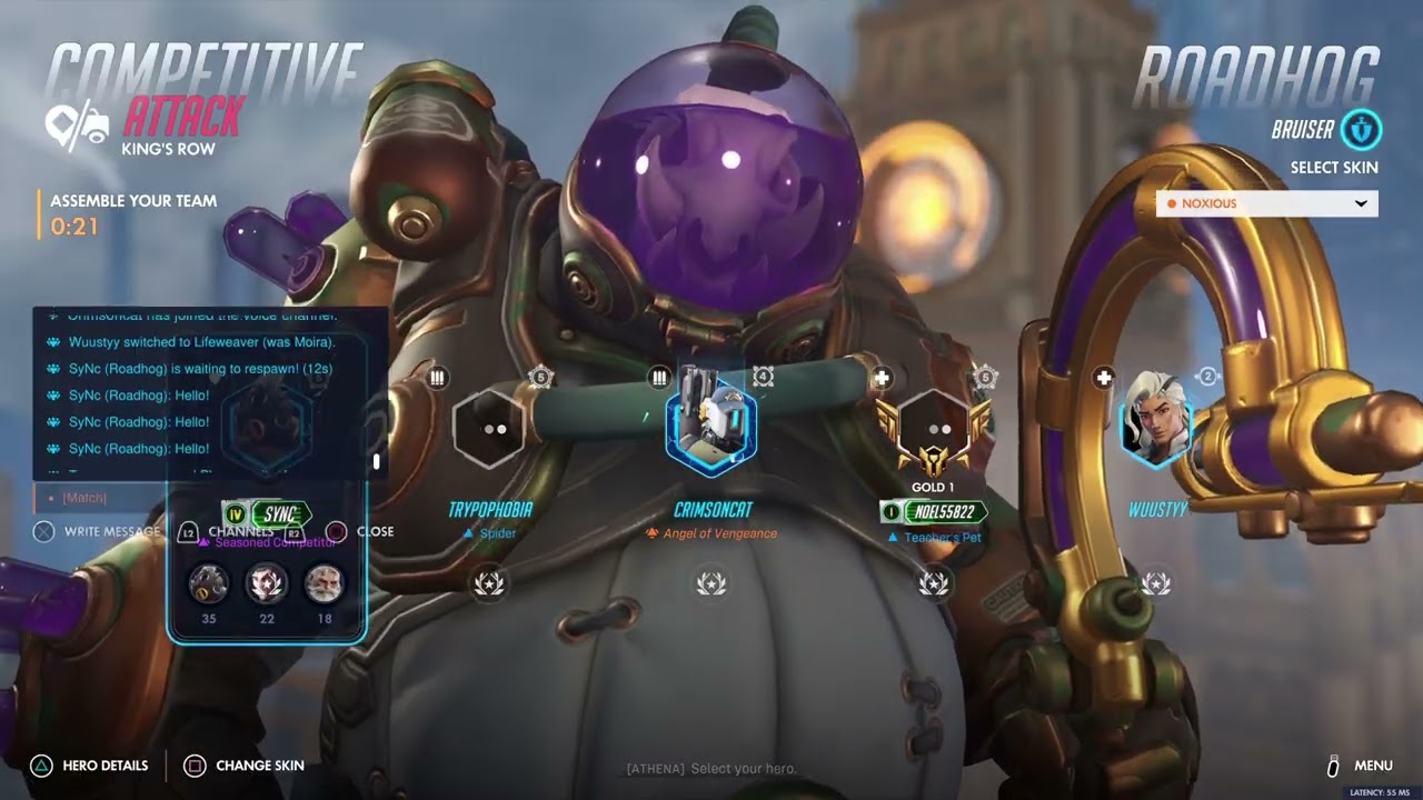 Kings Row Ranked Placement Game