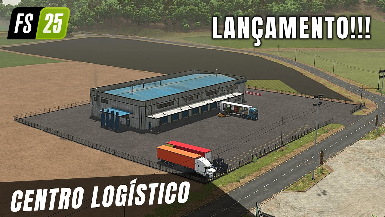 Receive your Productions AUTOMATICALLY in this LOGISTICS CENTER, Logistics Center Farming Simulat...