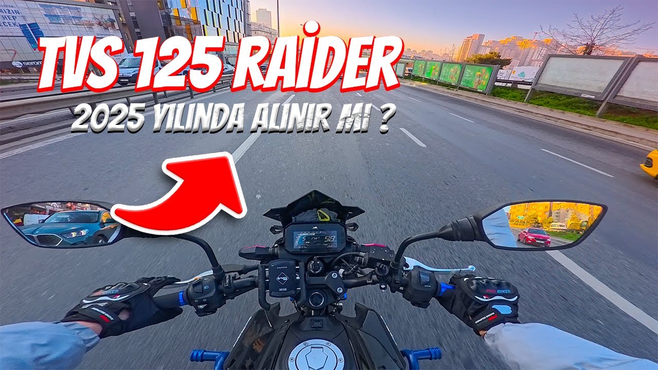 TVS RAİDER 125 2025 YILINDA ALINIR MI ? l Motovlog #6