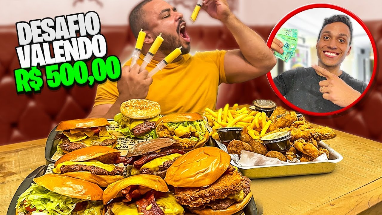 CARDÁPIO COMPLETO VALENDO R$ 500,00 | THE OZZY BURGER