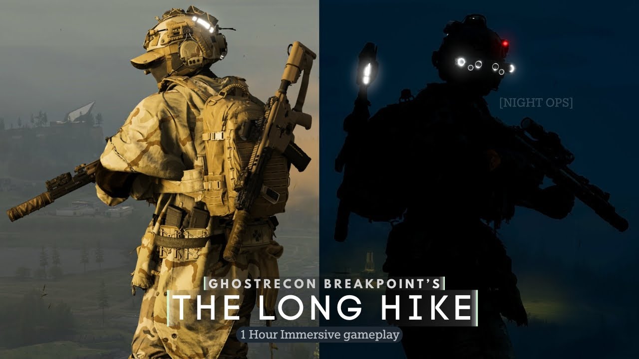 Ghost Recon Breakpoint | The Long Hike | Spartan Mod + FPS Mod | Fear The Radio Mod | 4K 