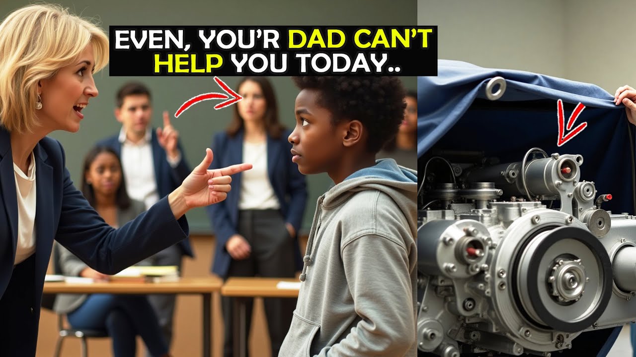 Professor Dares Black Student to Fix an IMPOSSIBLE Engine Problem—10 Minutes Later  Shocked Everyone