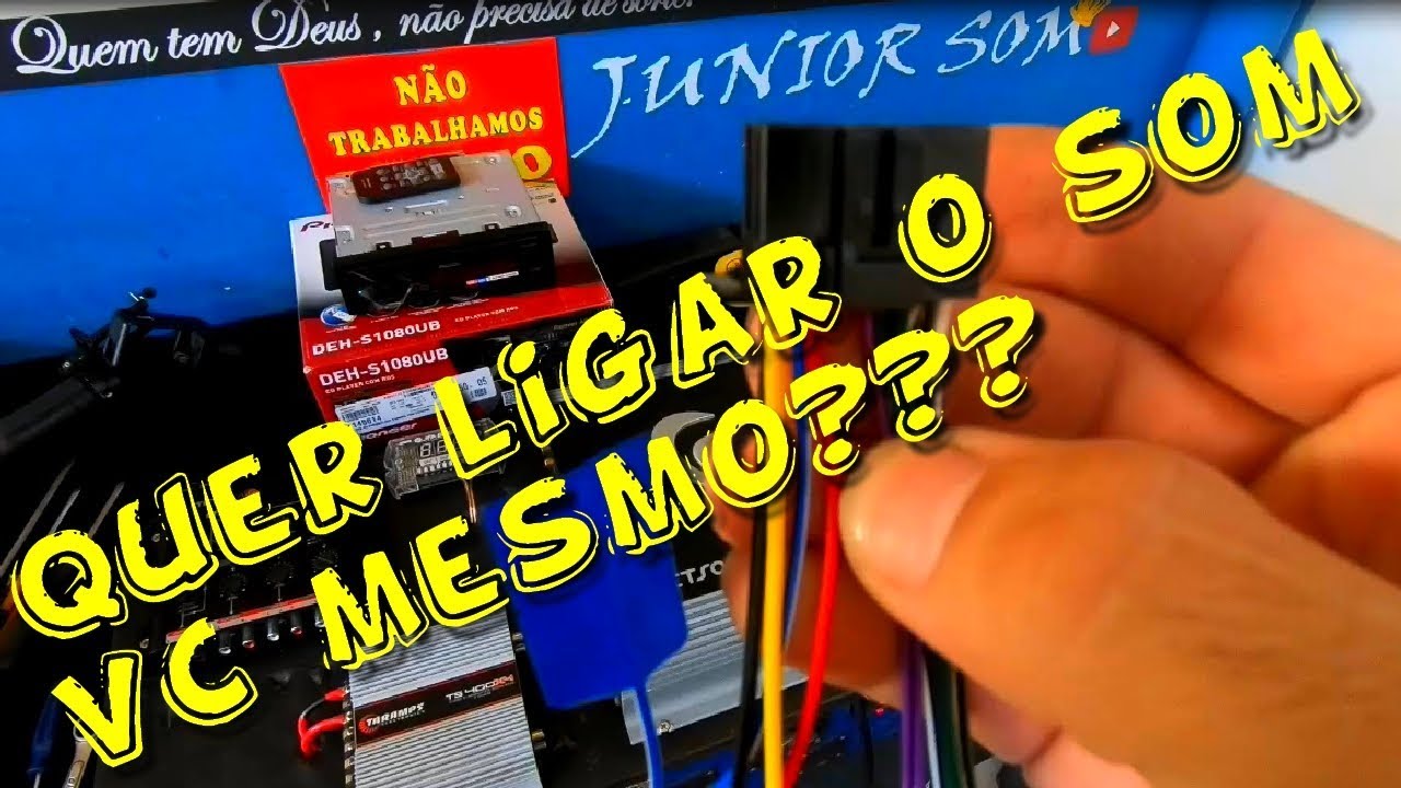 QUER LIGAR O SOM??? APRENDA EM 37MIN TODAS AS DICAS!!!...☢JuNiOr SoM♛®