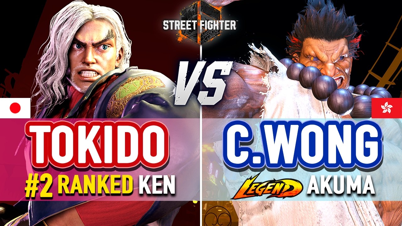 SF6 🔥 Tokido (#2 Ranked Ken) vs Chris Wong (Akuma) & Hibiki (#1 Ranked Lily) 🔥 High Level Gameplay