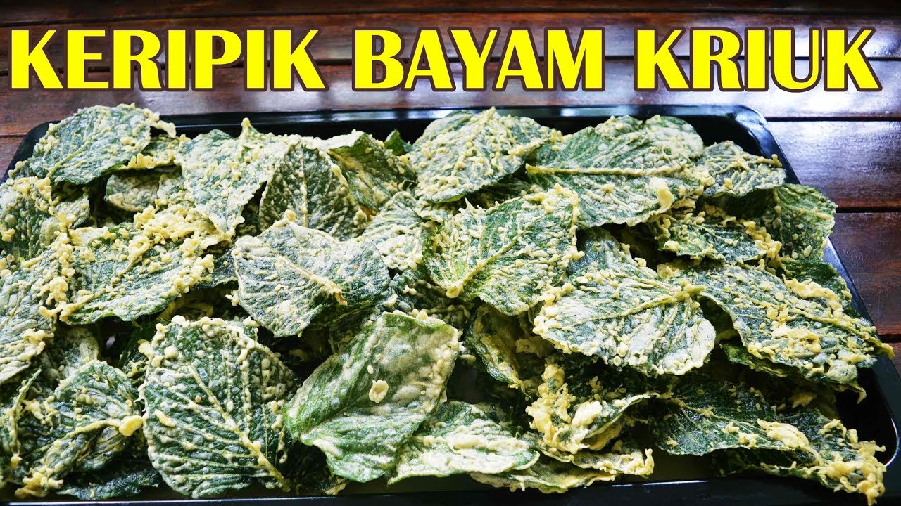 Keripik Bayam Renyah Tahan Lama Untung 300 Persen