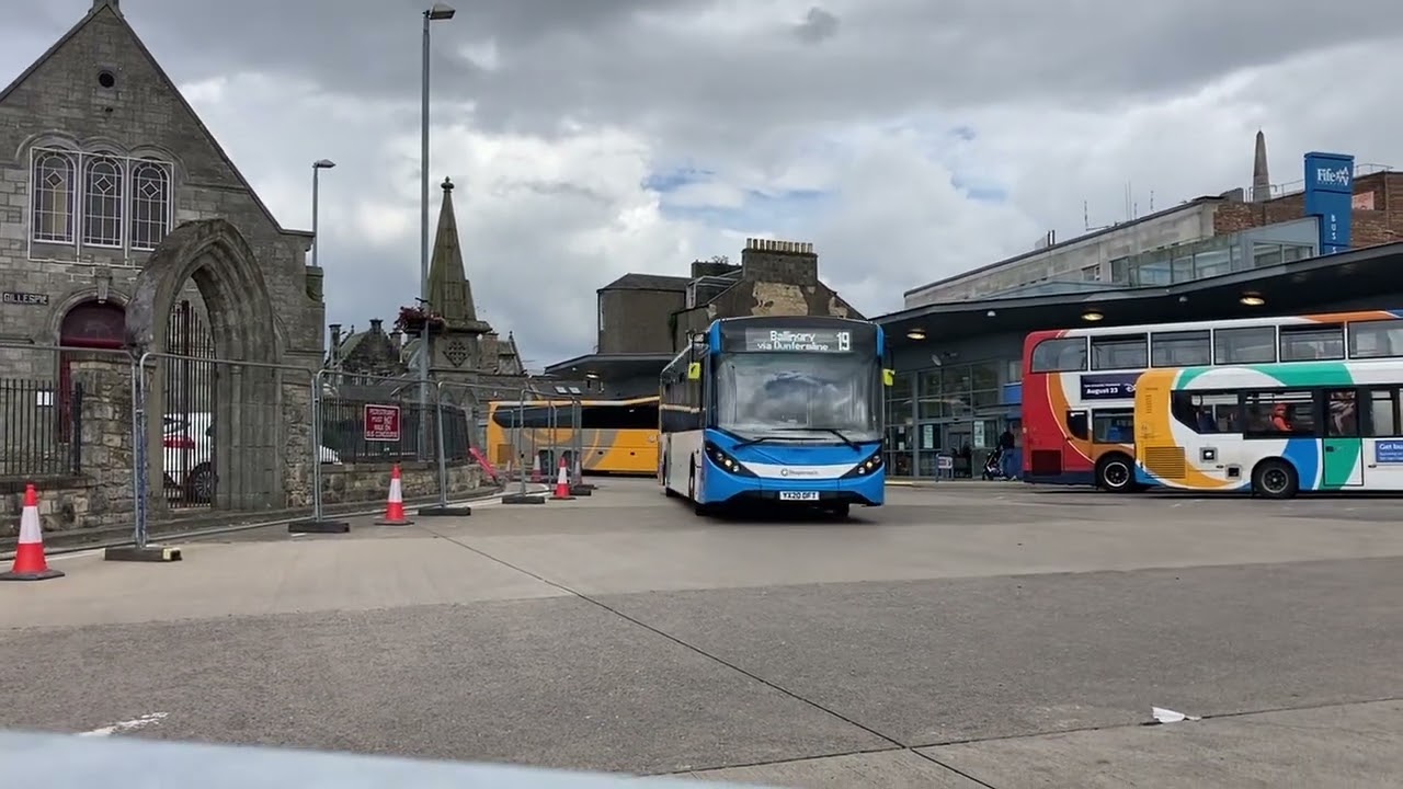 Buses in Dunfermline August 2023 Part 1