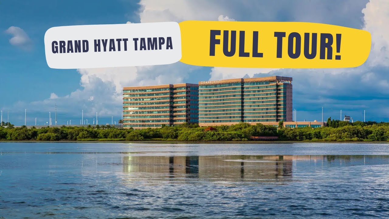 Grand Hyatt Tampa Bay Tour + Review | Awesome Luxury Hotel Near TPA Airport