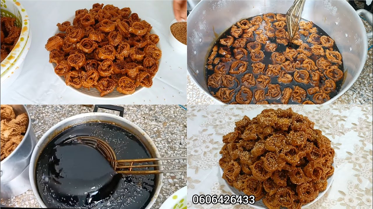 جديد رمضان 🌙 2023 أسهل شباكية ممكن توجدوها بدون خميرة ولا بيض بدون مجهود معلكة شاربة العسل