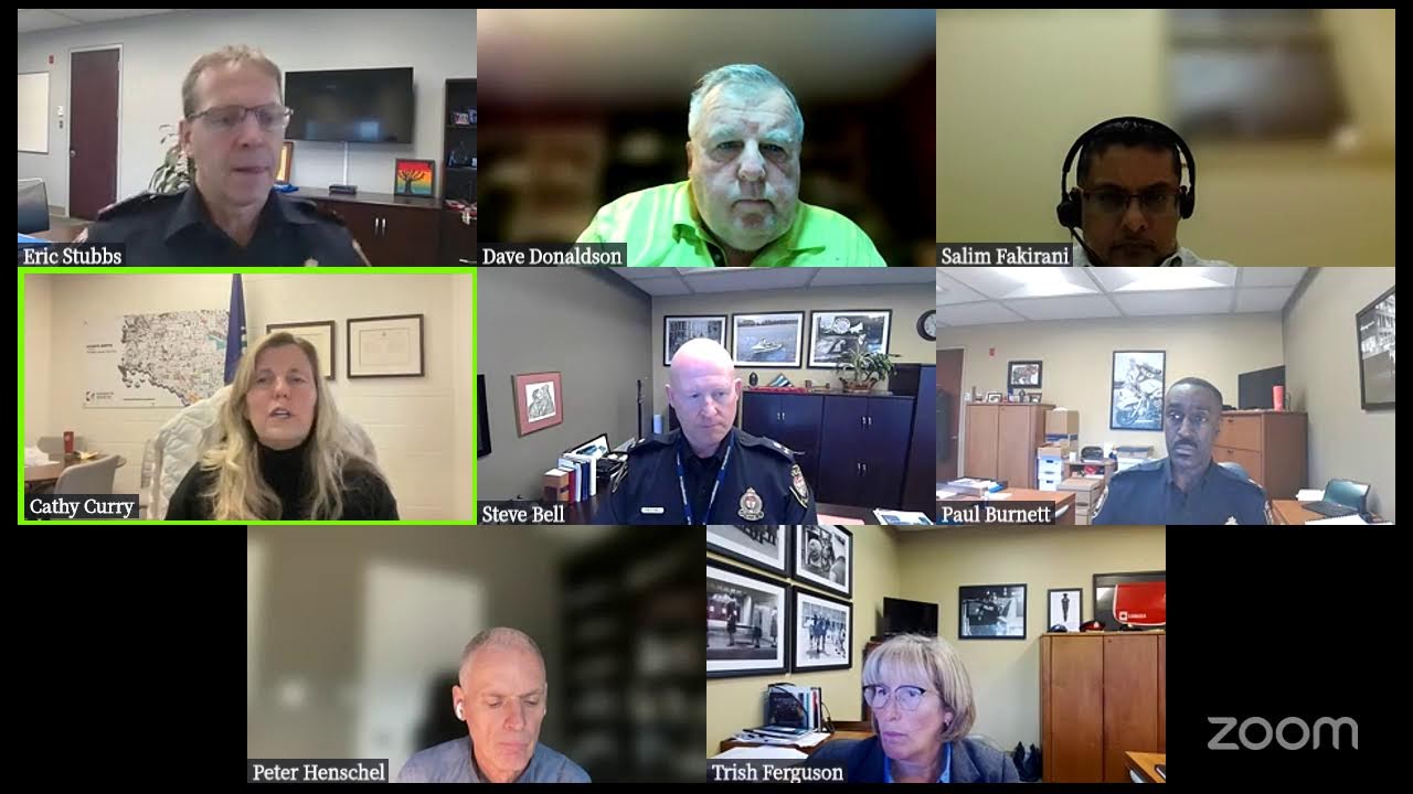 Ottawa Police Service Board's Finance and Audit Committee meeting Nov 22, 2024