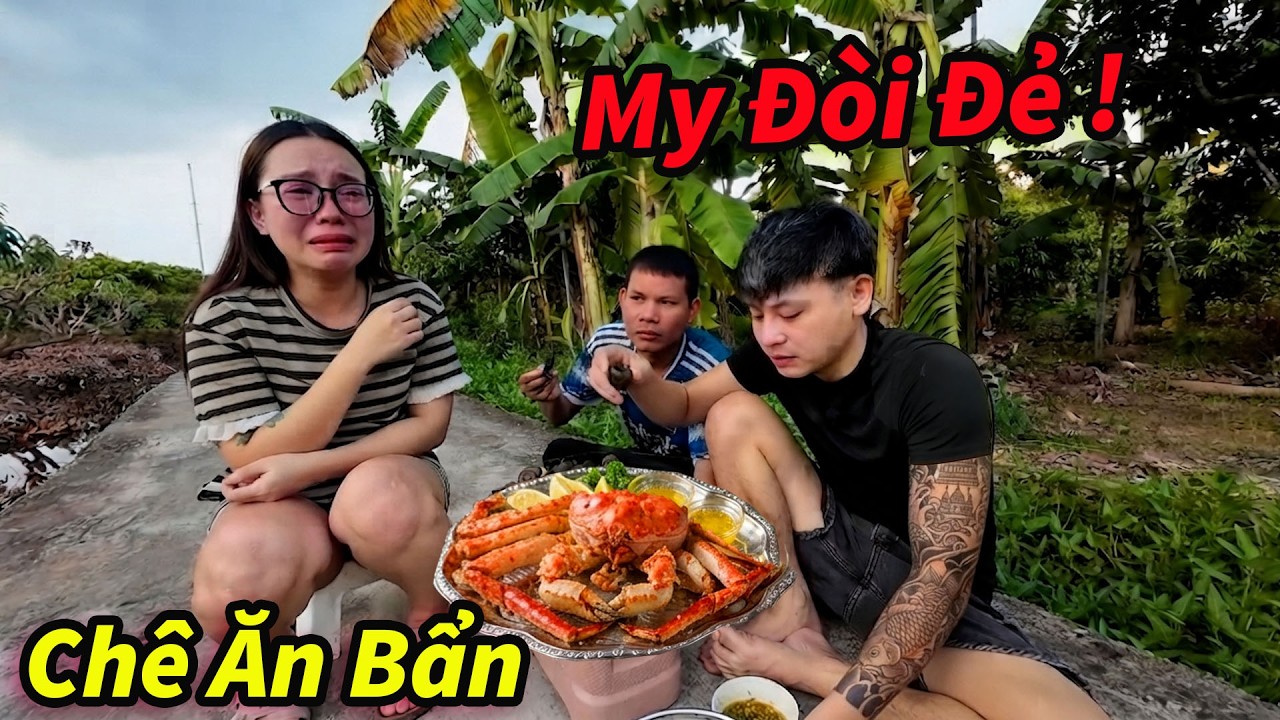 Hậu C&aacute;o Uất Ức My Ch&ecirc; Bai V&igrave; Ăn Bẩn || Tẩm Bố C&aacute;o Con !