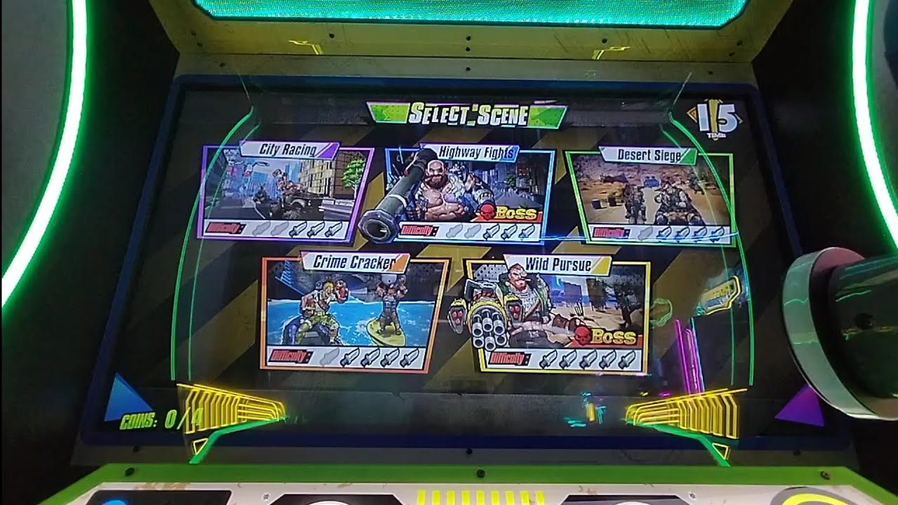 2020s Ace Amusement Fierce Chase Arcade - Full Game Walkthrough