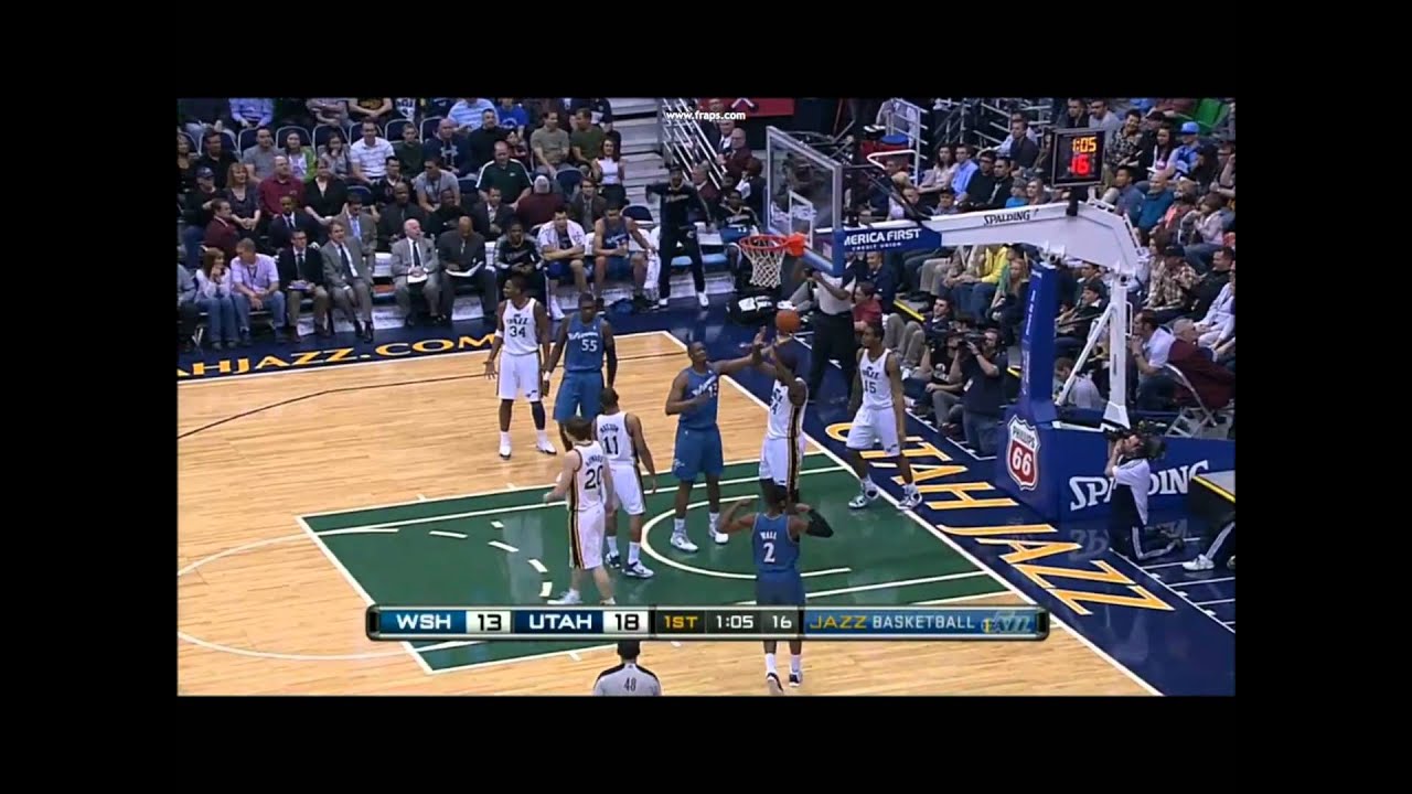 John Wall Highlights 30 pts. 7 ast. 6 reb.  vs. Jazz 28.03.2011