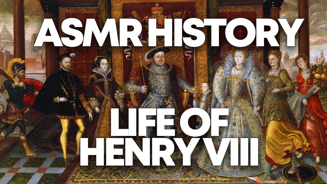 ASMR History & Facts | The Life of HENRY VIII (Whispered)