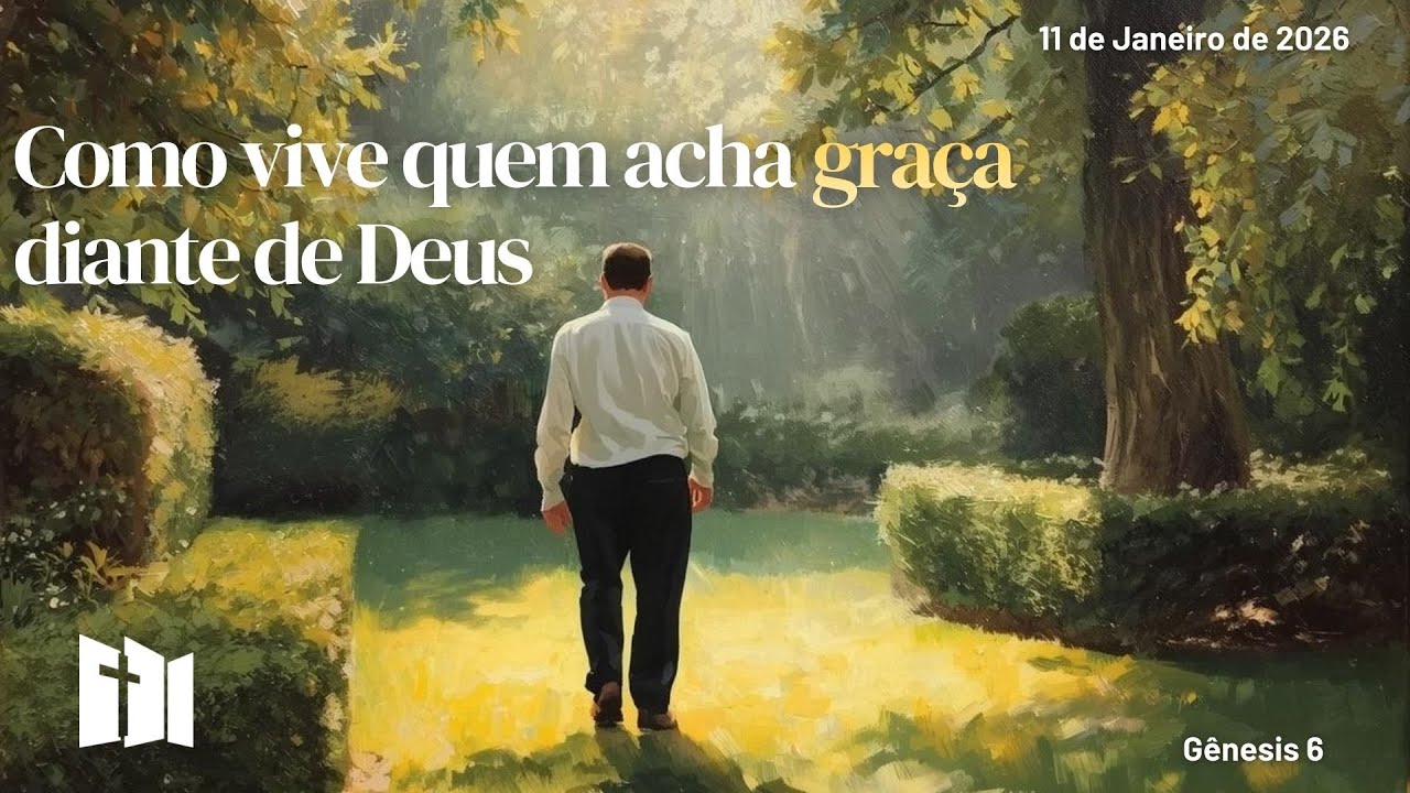 Como Vive Quem Acha Graça Diante de Deus - Gênesis 6 | Rev. Davi Manço