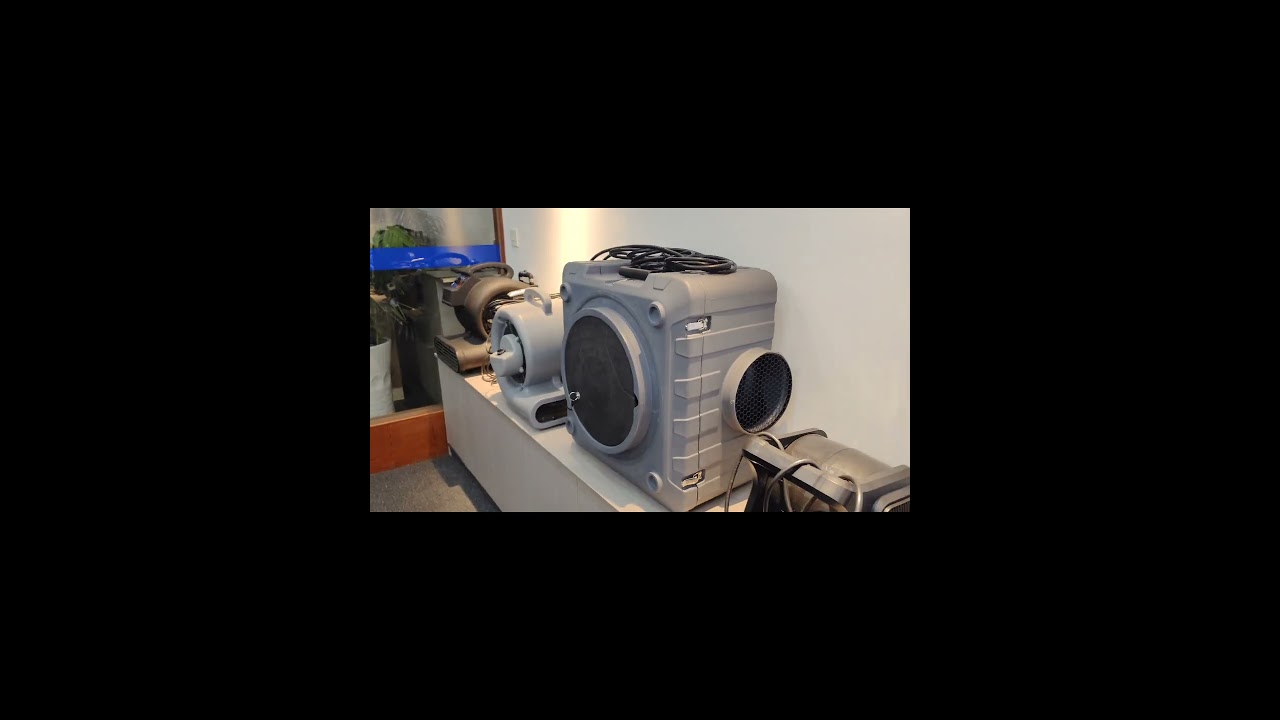 New mold - air scrbber   550cfm & 800cfm, can add timer and UV led #waterdamagerestoration