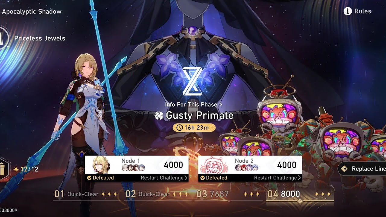 Honkai:Star Rail - 2.7 Apocalyptic Shadow Both Sides 4000 Max Score (8000) ft. Firefly and The Herta