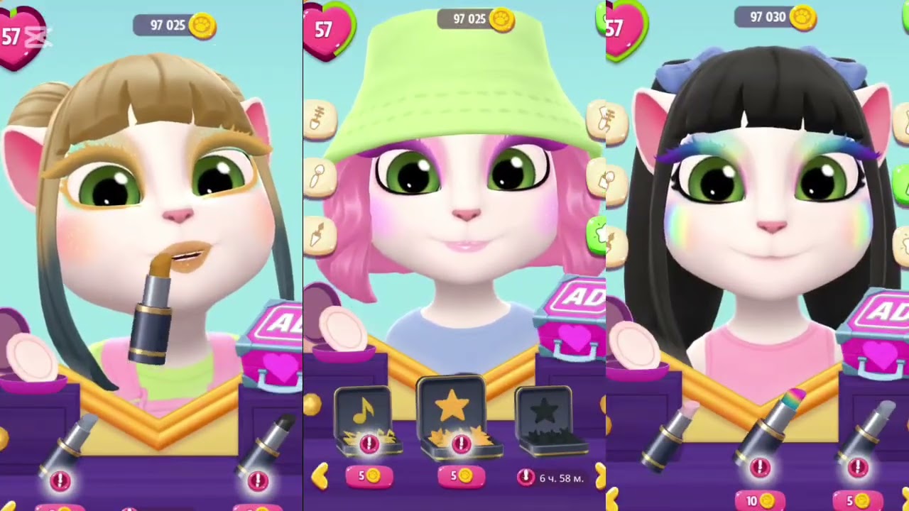 Angela tiles hop 🫠 My talking Angela