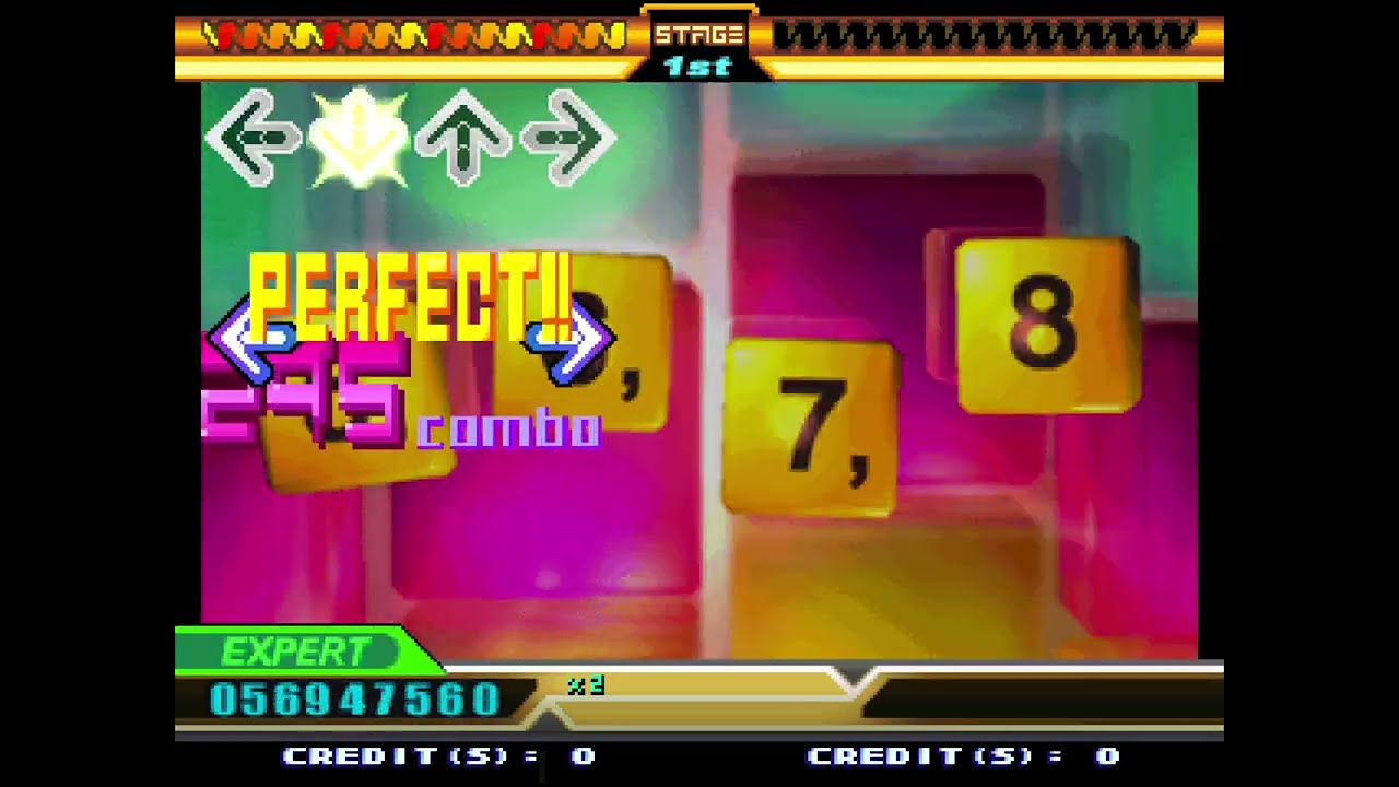 Dancing Stage EuroMIX2 (Arcade / 2002) - Gameplay