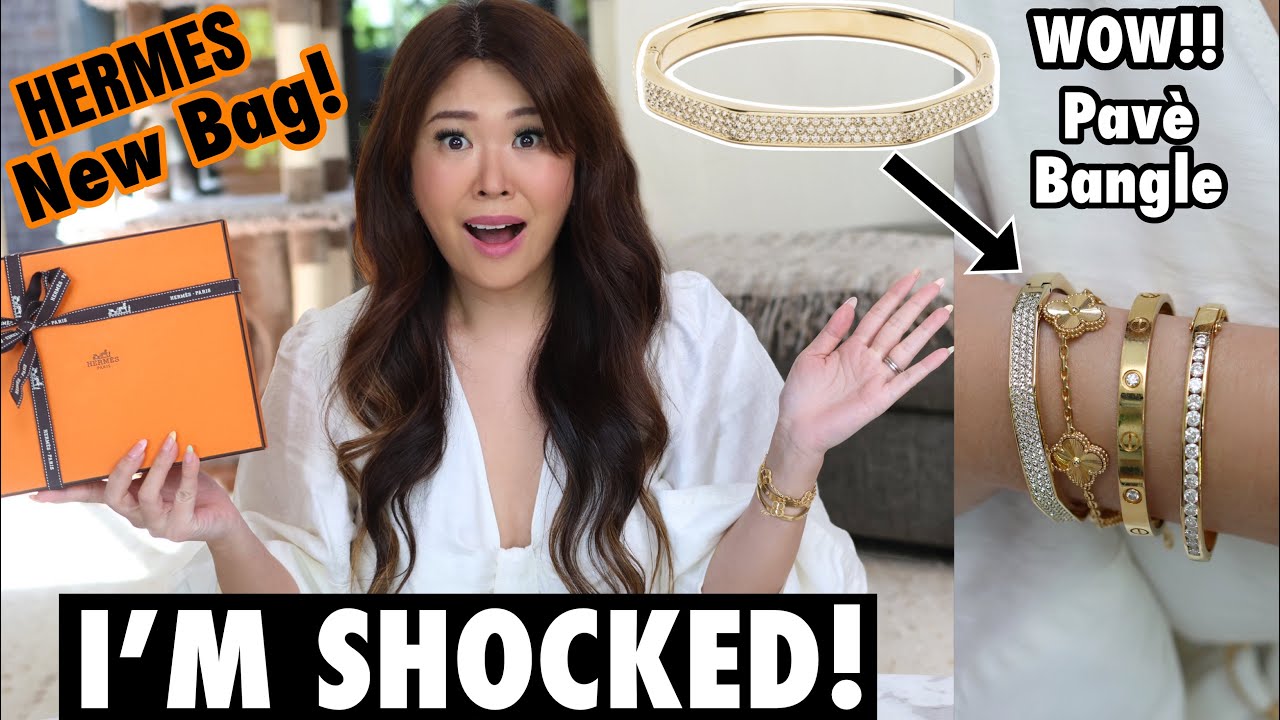 Я В ШОКЕ от своей новой сумки Hermes и браслета Pave! 😱 Совершенно не ожидала этого!