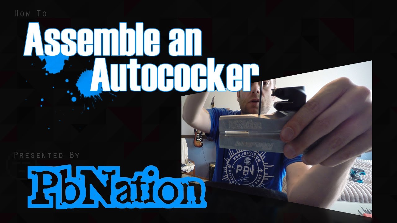 How to: Assemble an Autococker (Paintball)