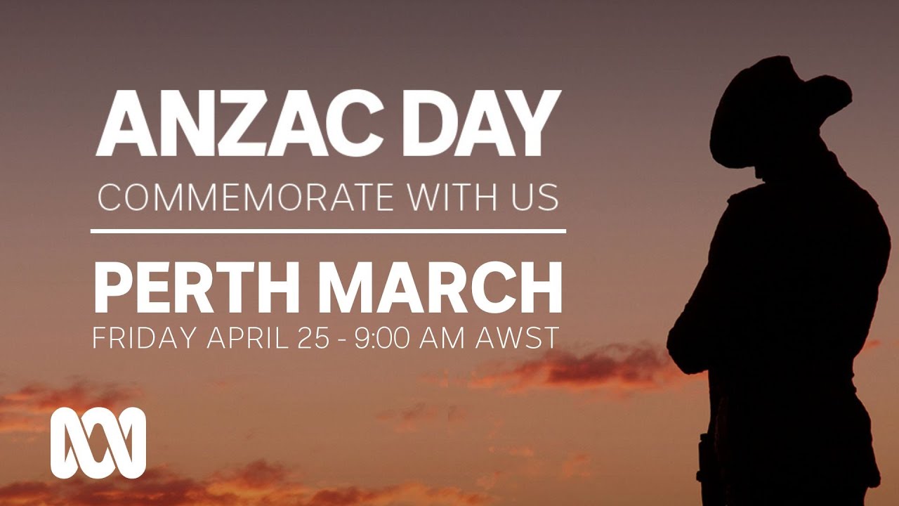 LIVE: Perth March | Anzac Day 2025 🎖️ | OFFICIAL BROADCAST | ABC Australia