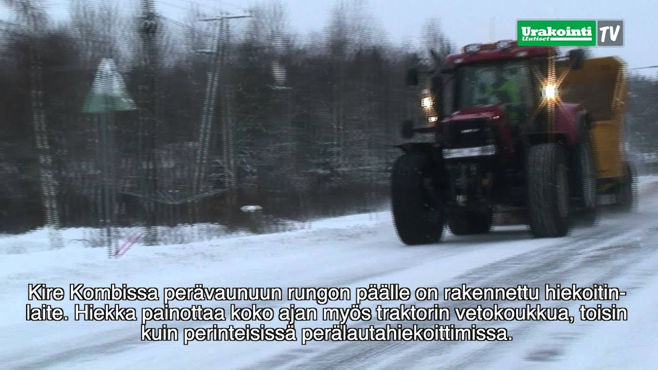 Tienhoitoa monenlaisilla teillä