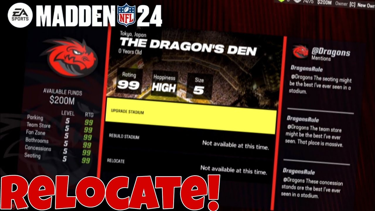 How to CREATE/RELOCATE a Team in Madden 24! (Next Gen)