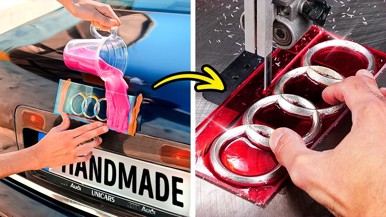 Transforming Old Car Parts Into Incredible Stuff