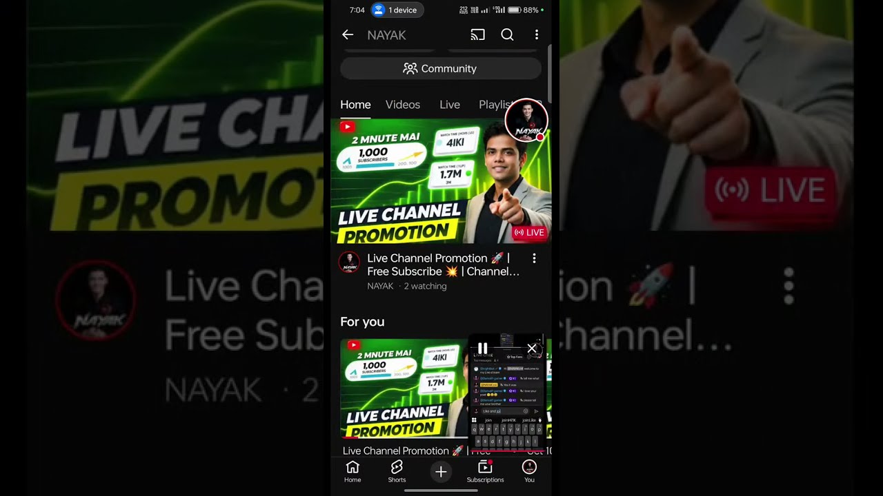 Live Channel Promotion 🚀 | Free Subscribe 💥 | Channel Check & Support | Grow Fast 2026