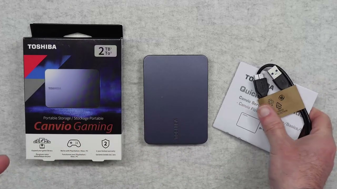 Toshiba Canvio Gaming Portable Hard Drive Review