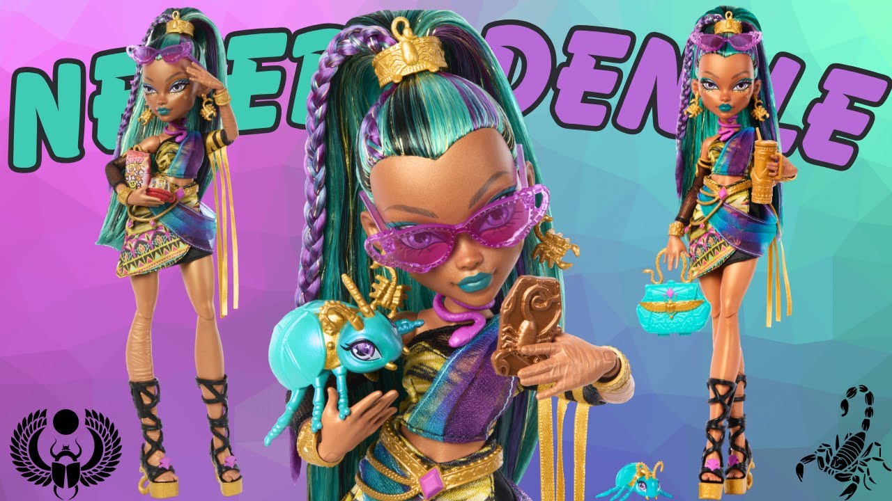 Is She the Prettiest Core Doll Yet?! 👁️ New Nefera de Nile UNBOXING | Monster High