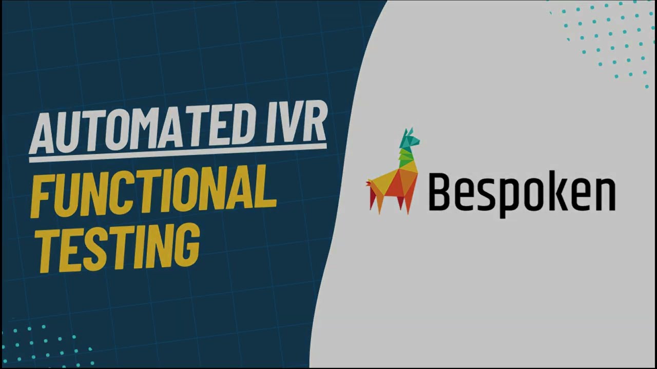 Get started testing IVR solutions with Bespoken