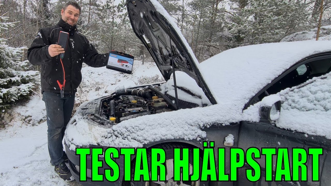 Testar Hamron Hjälpstart Från JULA -- Fungerar Den Och Är Värd Pengarna?