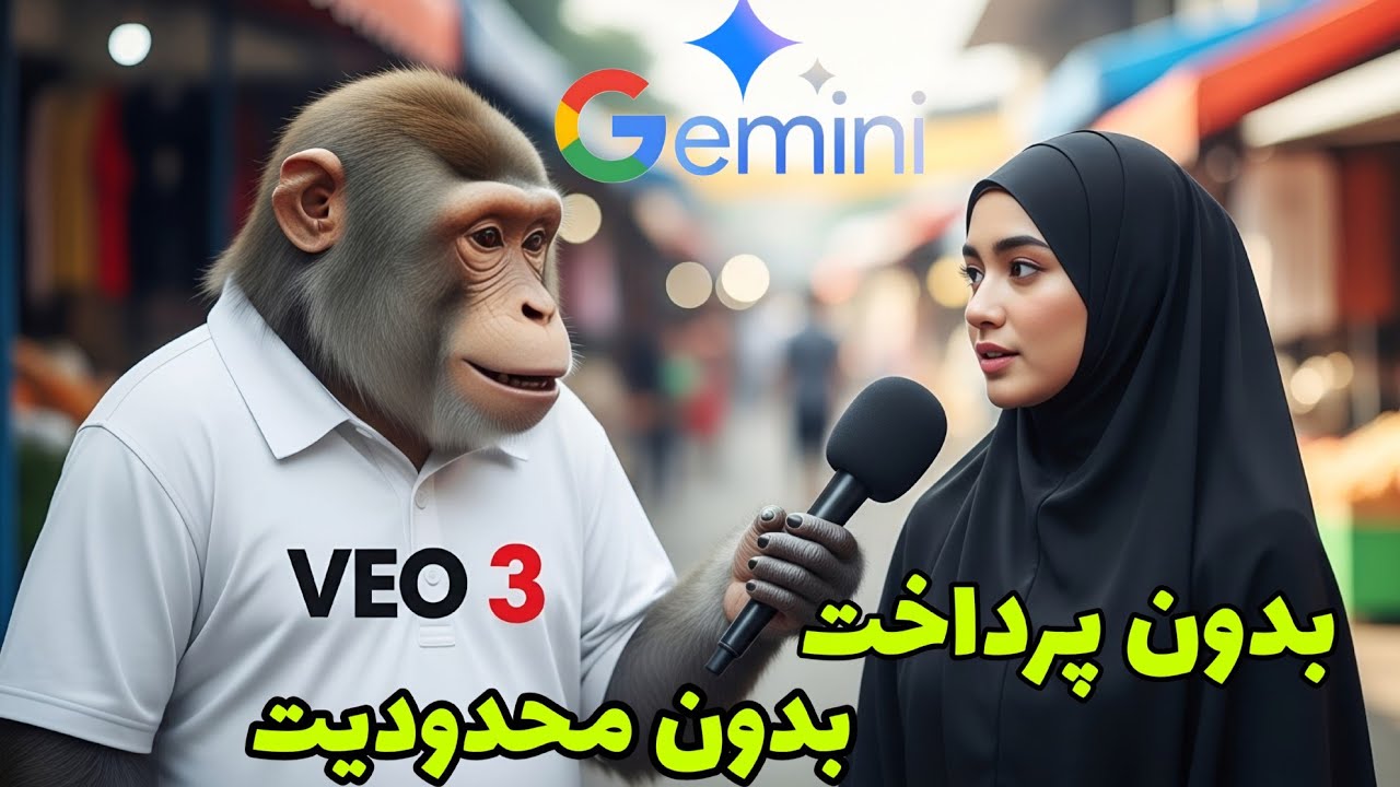 تولید ویدیو با هوش مصنوعی Google Veo 3 رایگان | بدون محدودیت و بدون پرداخت!