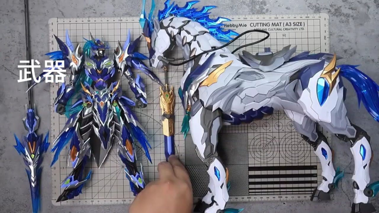 Assembling the Epic MNP-XH05 Zhao Yun | Motor Nuclear Masterpiece!